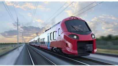 Primul tren electric cumpărat de România a fost vandalizat