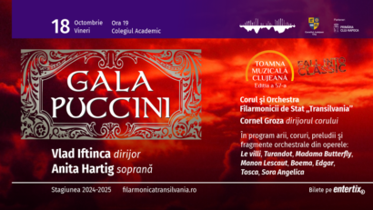 Toamna Muzicală Clujeană – Gala Puccini