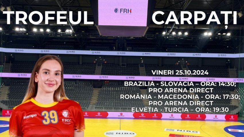 Începe Trofeul Carpați la handbal feminin