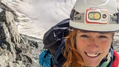 Alpinista Cristina Podocea a reușit să urce pe Vârful Ama Dablam