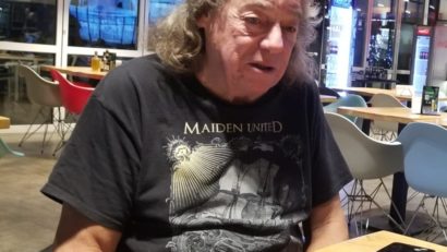 Dennis Stratton a adus energia Iron Maiden în România