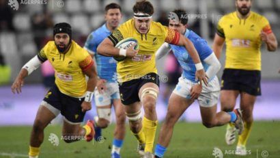 Rugby: România a fost învinsă de Uruguay