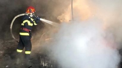 Bărbat decedat în urma unui incendiu