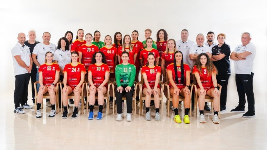 Lotul de jucătoare cu care naționala României va aborda CE de handbal