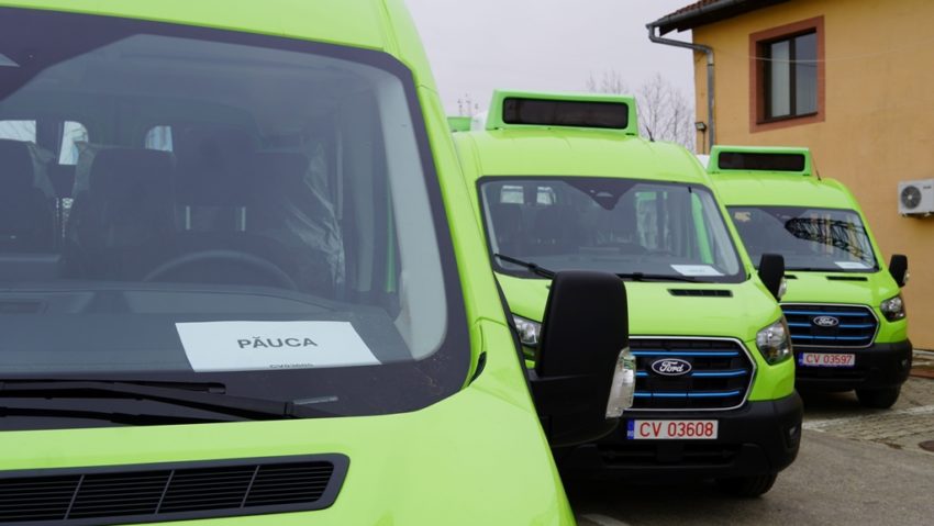 Județul Sibiu va avea microbuze școlare electrice