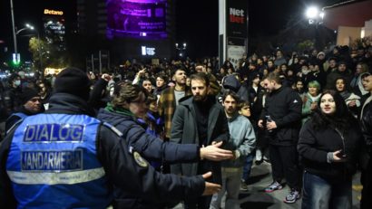 Protest anti Călin Georgescu la București