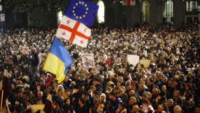 Proteste în Georgia: poliția intervine după suspendarea negocierilor UE