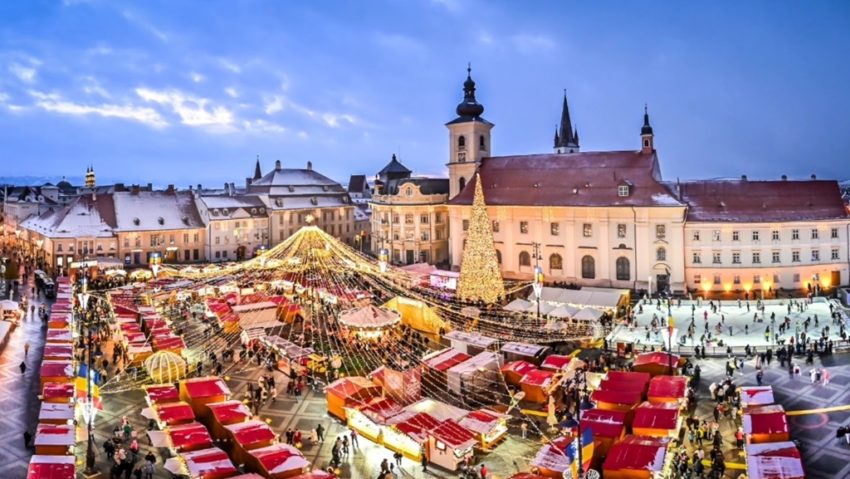 Se deschide Târgul de Crăciun de la Sibiu