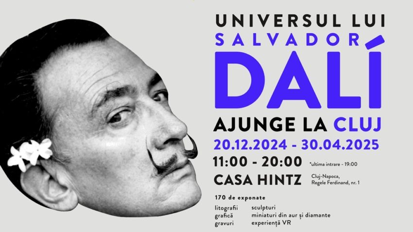 „Universul lui Salvador Dali” ajunge și la Cluj-Napoca