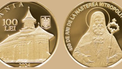 BNR a lansat o monedă de aur cu valoare numismatică