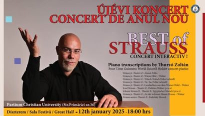 Concert extraordinar de Anul Nou cu pianistul recordurilor mondiale