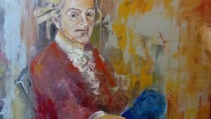 “Bitte Mozart lieben”: muzica lui Mozart, interpretată pe pânză