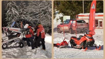 Accidente pe pârtiile din Bihor