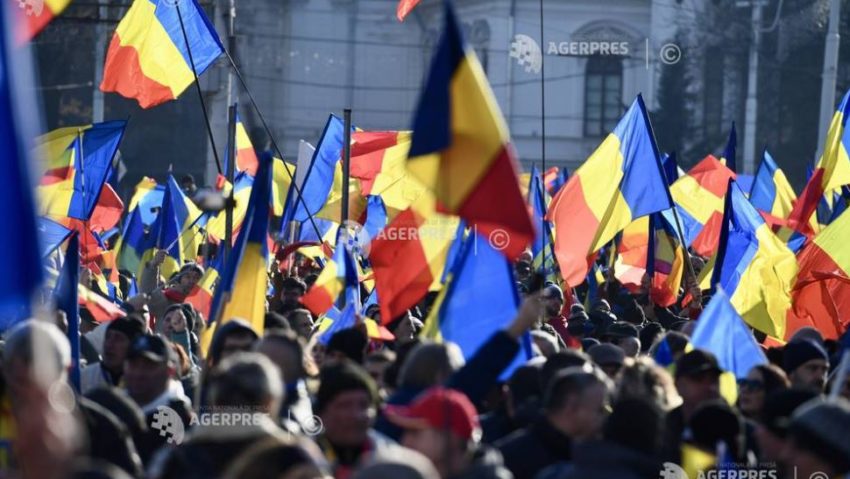 Protest în Capitală, al susținătorilor lui Călin Georgescu