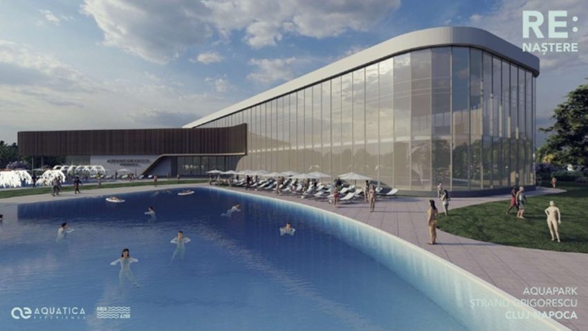 Proiectul aquapark-ului clujean intră în faza de implementare