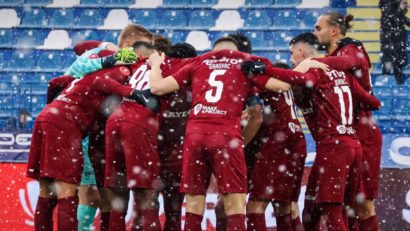 CFR Cluj se întoarce cu un singur punct de la Iași