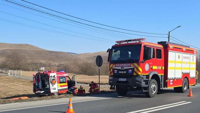 Grav accident de circulație, victima este un minor!