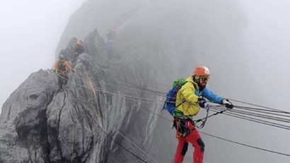 Alpinistul Adrian Ahrițculesei, pe cel mai înalt vârf din Oceania