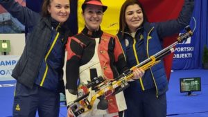 Aur și bronz la Campionatele Europene de tir sportiv