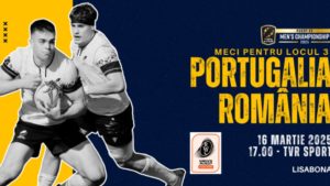 România și Portugalia, în finala mică a Rugby Europe Championship