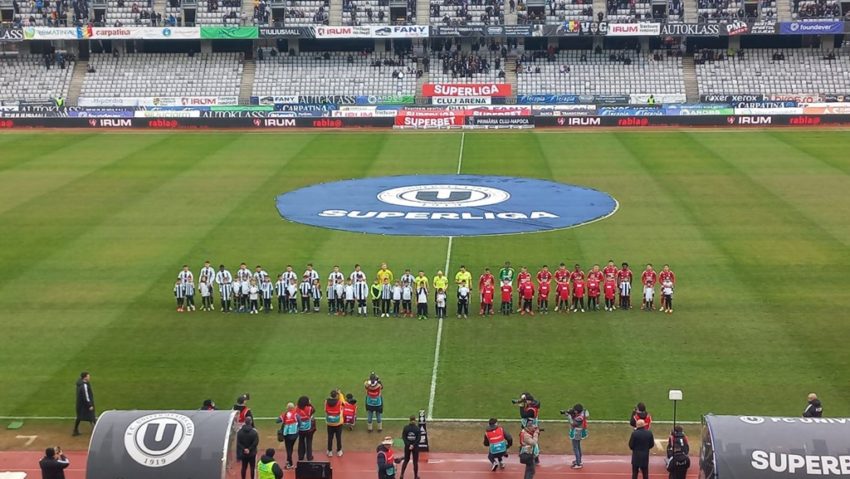 Universitatea Cluj a fost învinsă de FC Botoșani