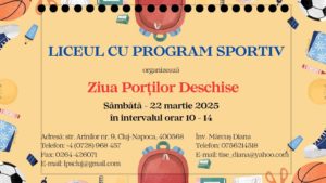 Ziua Porților Deschise la Liceul cu Program Sportiv